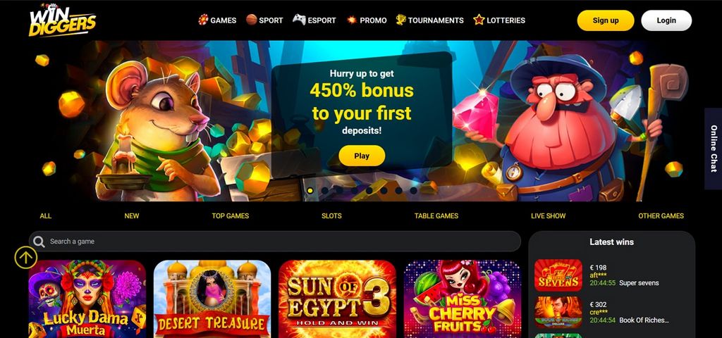 Win Diggers Gambling Establishment 2025